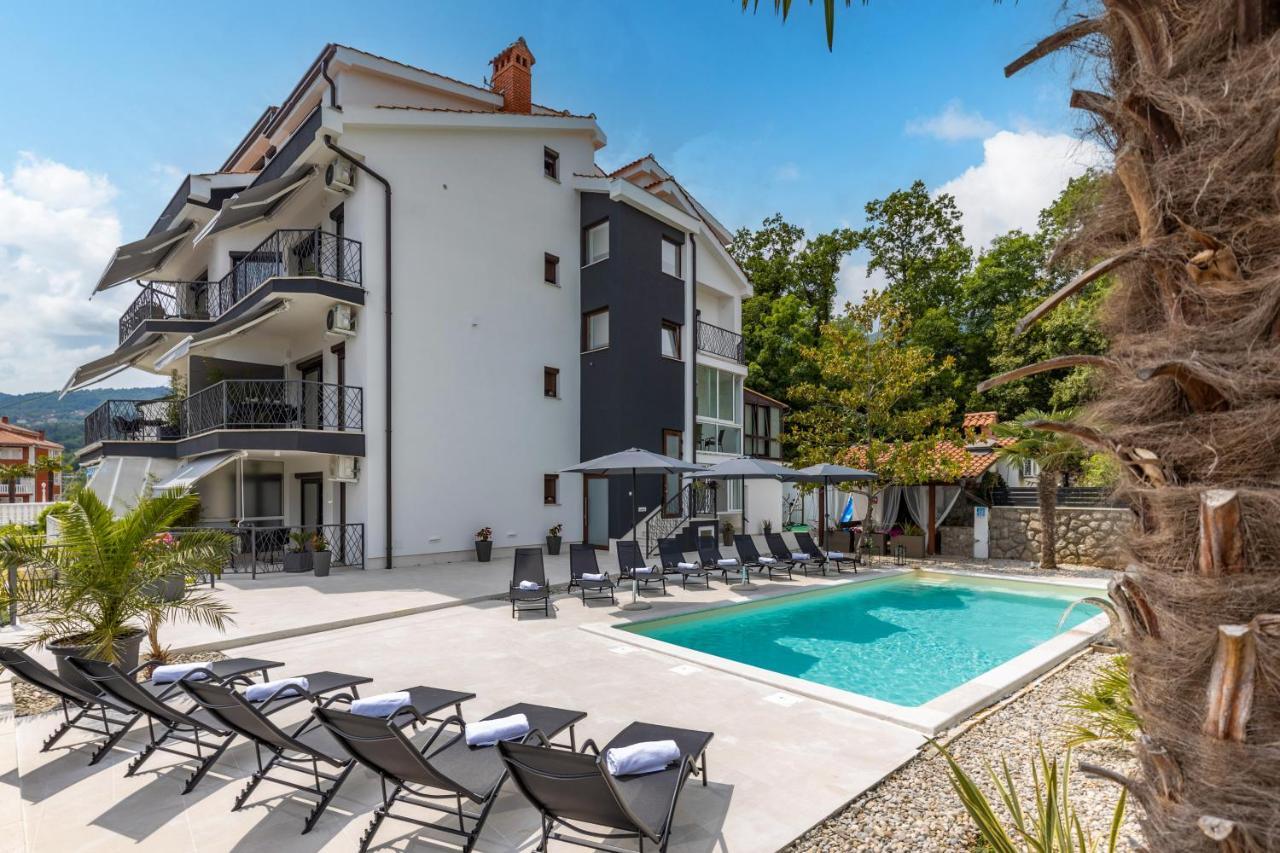 Villa Adriatic, Apartment Rebecca With Heated Swimming Pool, Sew View, Childrens Playground Ičići Εξωτερικό φωτογραφία