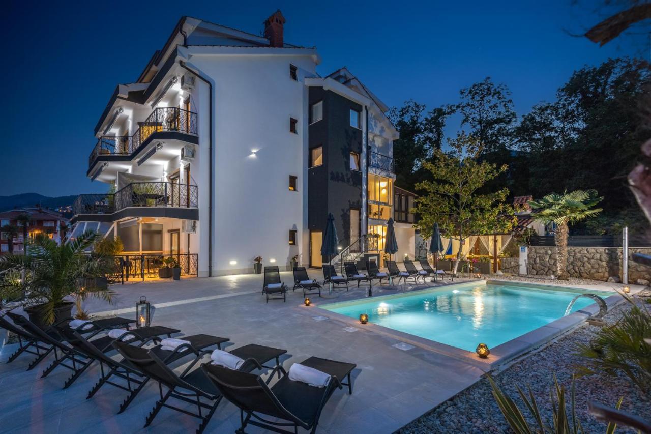 Villa Adriatic, Apartment Rebecca With Heated Swimming Pool, Sew View, Childrens Playground Ičići Εξωτερικό φωτογραφία